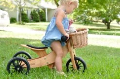 Tiny Tot Bamboo Loopfiets 2-in-1 Kinderfeets -Beste Speelgoed Winkel kinderfeets tiny tot bamboe loopfiets 3