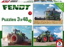 Schmidt 56221 Kinderpuzzel Fendt 1050 Vario Puzzel 3x48st