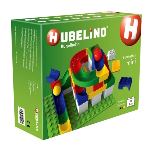 Hubelino Knikkerbaan Bouwdoos Mini-set 45-delig 2 Hubelino Knikkerbaan Bouwdoos Mini-set 45-delig