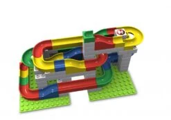 Hubelino Knikkerbaan Baanelementenset 128-delig -Beste Speelgoed Winkel knikkerbaan hubelino elements 120 delig 420022 3