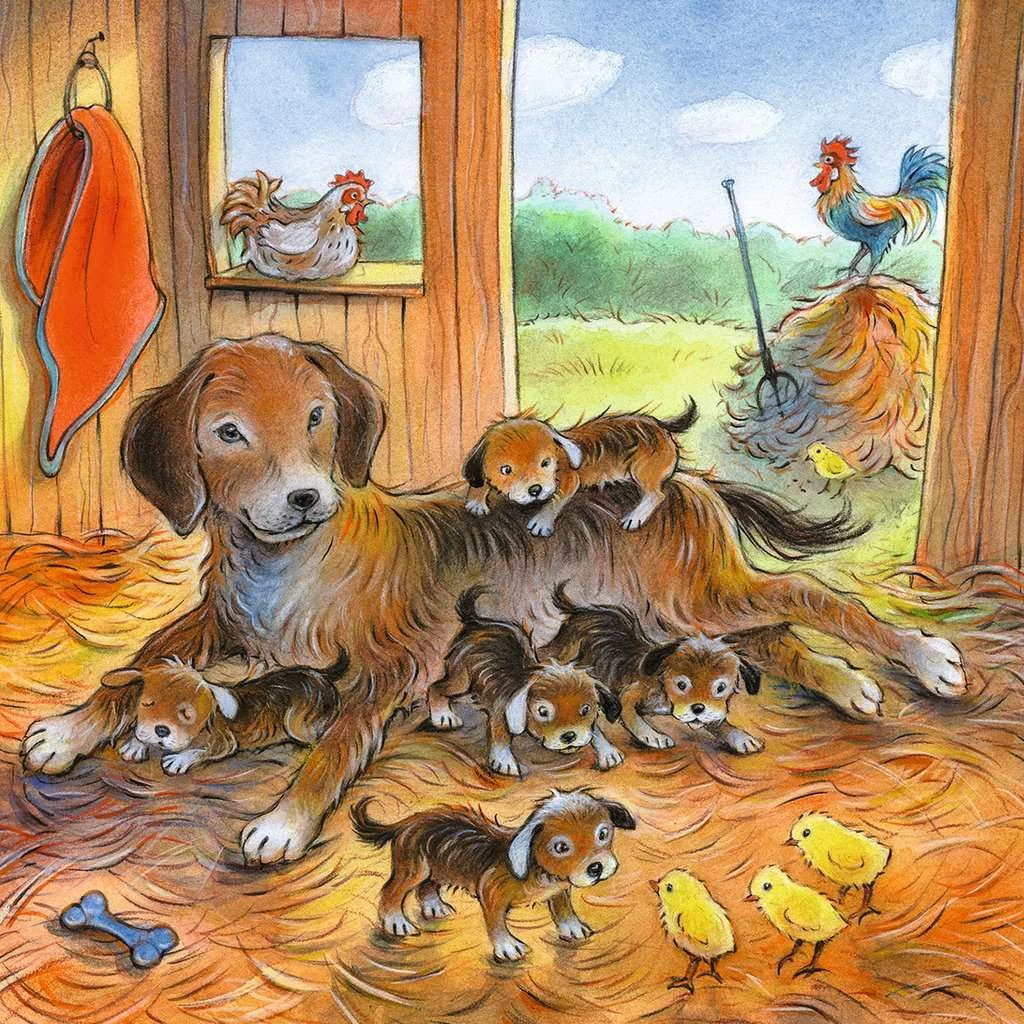 Knufffeltijd Puzzelbox Ravensburger 3×49 Stukjes 4 Knufffeltijd Puzzelbox Ravensburger 3×49 Stukjes - Afbeelding 2