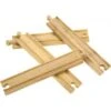 BigJigs BJT100 Rail Lange Rechte Rails -Beste Speelgoed Winkel lange rechte rails bigjigs bjt100