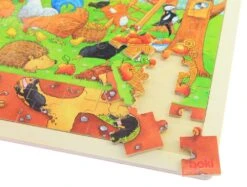 Houten Puzzel Tuin -Beste Speelgoed Winkel legpuzzel goki 57743 1 1