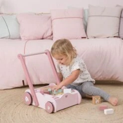 Little Dutch LD4414 Houten Blokkenkar Rose 7 Little Dutch LD4414 Houten Blokkenkar Rose -Beste Speelgoed Winkel little dutch 4414 houten blokkenkar pink 1 1