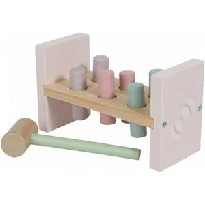 Little Dutch LD7025 Houten Hamerbank Rose 3 Little Dutch LD7025 Houten Hamerbank Rose