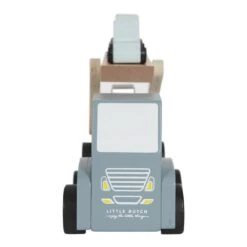 Little Dutch LD4453 Houten Autotransporter Blauw 12 Little Dutch LD4453 Houten Autotransporter Blauw -Beste Speelgoed Winkel little dutch 4453 autotransporter 5