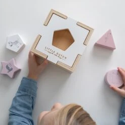 Little Dutch LD7022 VormenStoof Zoo Rose -Beste Speelgoed Winkel little dutch 4458 vormenstoof rose 2