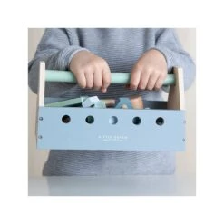 Little Dutch LD4434 Houten Gereedschapskist -Beste Speelgoed Winkel little dutch houten gereedschapskist 1