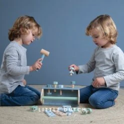 Little Dutch LD4434 Houten Gereedschapskist -Beste Speelgoed Winkel little dutch houten gereedschapskist 4