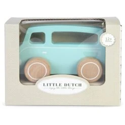 Little Dutch LD4378 Busje Groen Houten Speelgoed -Beste Speelgoed Winkel little dutch 4378 houten busje 1 1