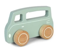 Little Dutch LD4378 Busje Groen Houten Speelgoed -Beste Speelgoed Winkel little dutch 4378 houten busje 2