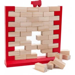 LongField Games Houten Spel De Vallende Muur 7 LongField Games Houten Spel De Vallende Muur -Beste Speelgoed Winkel longfield Gameshouten speel vallende stenen houten muur 1