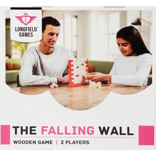 LongField Games Houten Spel De Vallende Muur 4 LongField Games Houten Spel De Vallende Muur - Afbeelding 2