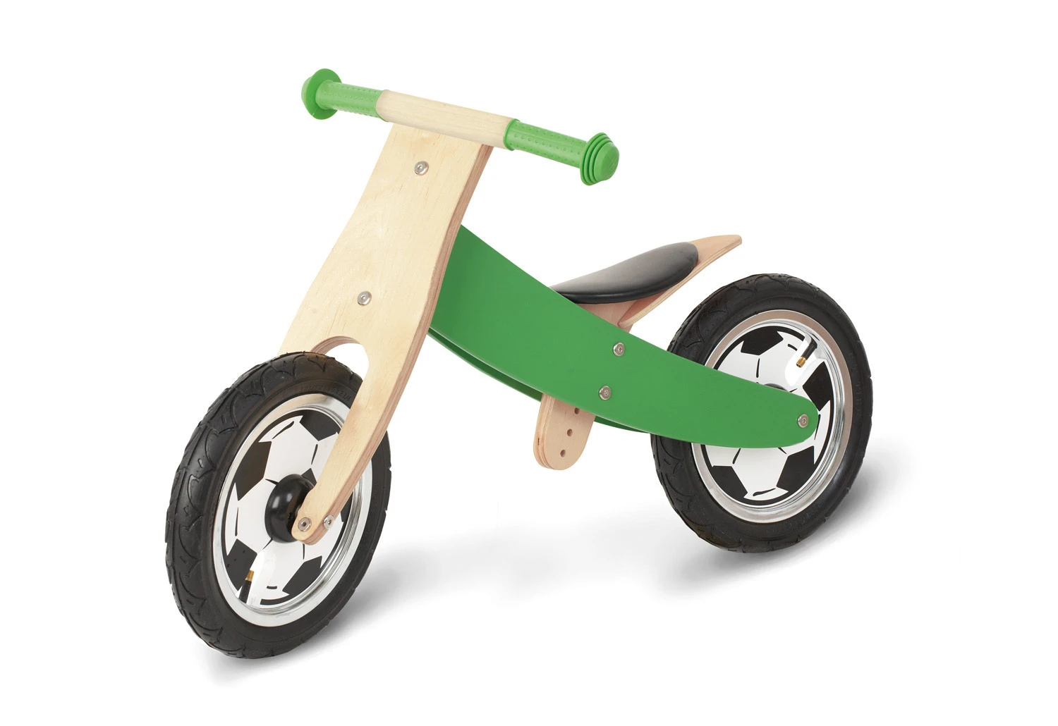 Houten Loopfiets Pinolino – Voetbal 4 Houten Loopfiets Pinolino – Voetbal - Afbeelding 2