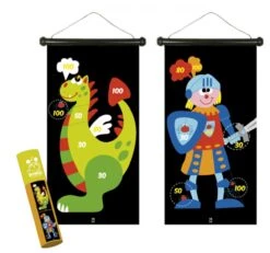 Scratch DARTS RIDDER/DRAAK Magnetisch Dartspel -Beste Speelgoed Winkel magnetisch dartspel ridder draak scratch 6182002 1