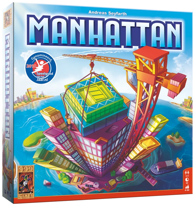 Manhattan Bordspel Familiespel 999GAMES 2 Manhattan Bordspel Familiespel 999GAMES