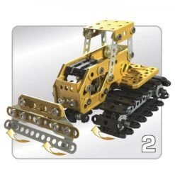 Meccano 16301 Excavator Graafmachine Contructiespeelgoed -Beste Speelgoed Winkel meccano 16301 graafmachine bulldozer 2
