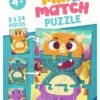 Kinder-Puzzel Mix & Match Schattige Dino’s – Ravensburger -Beste Speelgoed Winkel mixmatch puzzle schattige dinos ravensburger