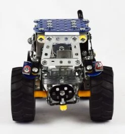 Tronico Mini New Holland T4 Met Aanhangwagen – 1 : 32 -Beste Speelgoed Winkel new holland t4 met aanhanger tronico mini 10056 3