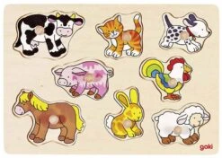 Noppenpuzzel Boerderijdieren