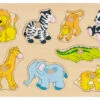 Noppenpuzzel Dierentuin 2 Noppenpuzzel Dierentuin -Beste Speelgoed Winkel noppenpuzzel dierentuin goki 57874