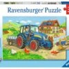 Ravensburger Op De Boerderij En De Bouwplaats Kinderpuzzel 2 X 24 Stukjes 1 Ravensburger Op De Boerderij En De Bouwplaats Kinderpuzzel 2 X 24 Stukjes -Beste Speelgoed Winkel op de bouwplaats en boerderij ravensburger puzzel