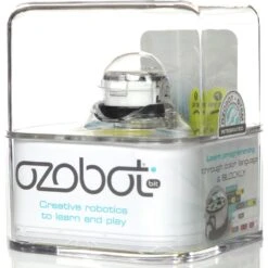 Ozobot Bit 2.0 Crystal White – STEM Programmeerbare Minirobot -Beste Speelgoed Winkel ozobot bit 2.0 crystal white 1