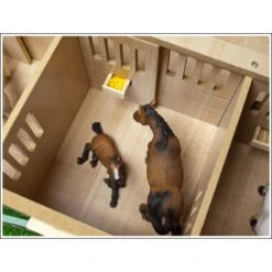 Kids-Globe Paardenstal Met 7 Boxen Kidsglobe -Beste Speelgoed Winkel paardenstal kidsglobe 610595 2