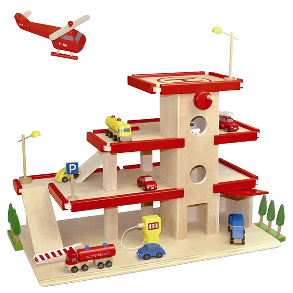 Grote Parkeergarage Dudu Rood 4 Grote Parkeergarage Dudu Rood - Afbeelding 2