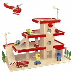 Grote Parkeergarage Dudu Rood