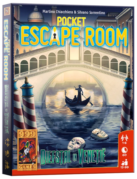 Pocket Escape Room: Diefstal In Venetie 3 Pocket Escape Room: Diefstal In Venetie
