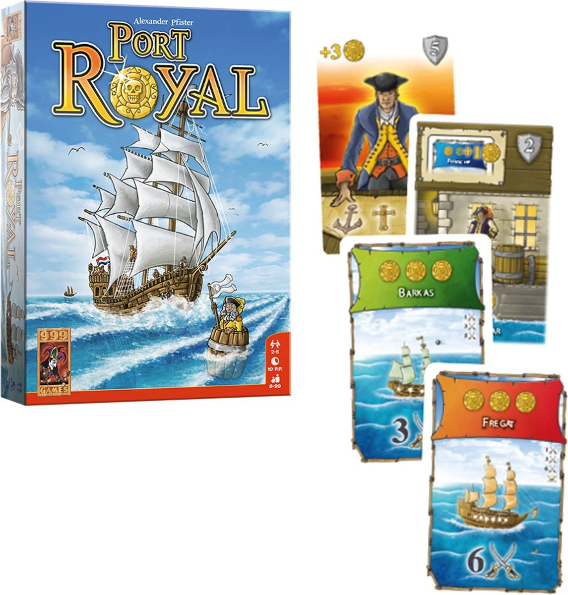 Port Royal – Kaartspel 5 Port Royal – Kaartspel - Afbeelding 3