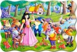 Snowwhite And The 7 Dwarfs – Castorland Puzzel 60 Stukjes -Beste Speelgoed Winkel puzzel castorland snowwhite and the 7 dwarfs 1 1