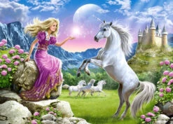 My Friend Unicorn – Castorland Puzzel 180 Stukjes -Beste Speelgoed Winkel puzzel my friend unicorn castorland 1 1