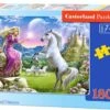 My Friend Unicorn – Castorland Puzzel 180 Stukjes -Beste Speelgoed Winkel puzzel my friend unicorn castorland
