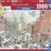 Ravensburger Puzzel Fleroux Amsterdam-in-de-winter 1000-stukjes -Beste Speelgoed Winkel ravburger puzzel amsterdam in de winter fleroux legpuzzel