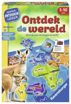 Ontdek De Wereld Kinderspel Ravensburger Spellen -Beste Speelgoed Winkel ravensburger kinderspel ontdek de wereld 241637 2