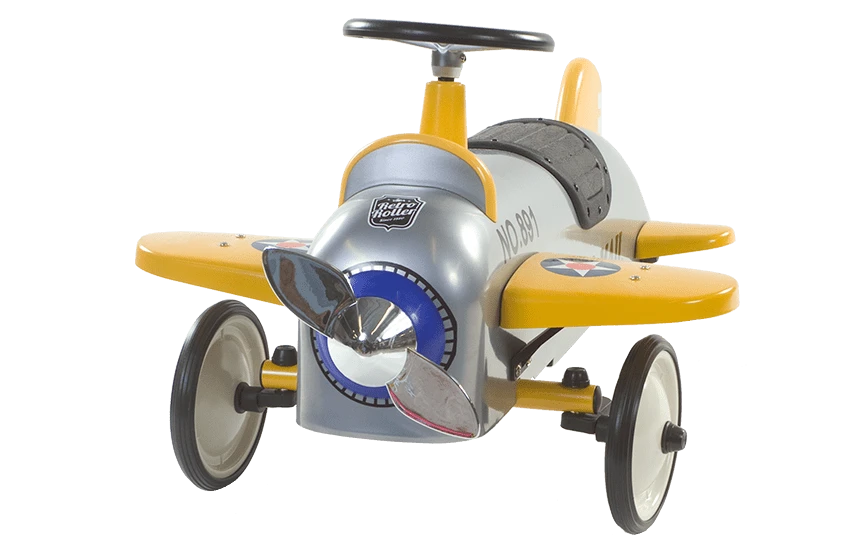 Retro Roller Loopvliegtuig Aeroplane Charles 5 Retro Roller Loopvliegtuig Aeroplane Charles - Afbeelding 3