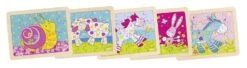 Set Houten Puzzels Susibelle – 5 Stuks