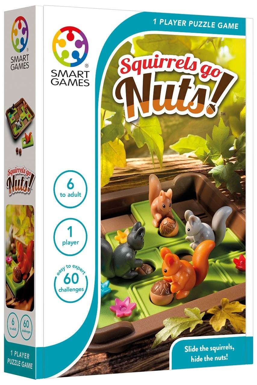 SmartGames SG425 Squirrrels-go-Nuts Denkspel Smart-Games 4 SmartGames SG425 Squirrrels-go-Nuts Denkspel Smart-Games - Afbeelding 2