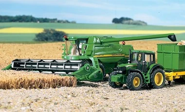 Siku 1876 John-Deere T670i Maaidorser-Combine 6 Siku 1876 John-Deere T670i Maaidorser-Combine - Afbeelding 4