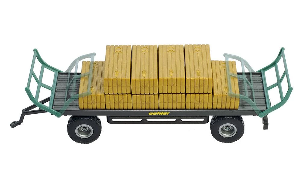 Siku 1946 Tractor Claas-met-Balengrijper En Aanhanger 10 Siku 1946 Tractor Claas-met-Balengrijper En Aanhanger - Afbeelding 8