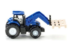 Siku 1487 New Holland Met Frontlader Tractor Schaal 1 : 87 -Beste Speelgoed Winkel siku 1487 new holland met voorlader pallet. 1