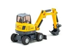Siku 3560 Wacker-Neuson-EW65 Hydraulische-Wielkraan -Beste Speelgoed Winkel siku 3560 wacker EW65 mobiel kraan wielkraan minigraver speelactief.nl 1
