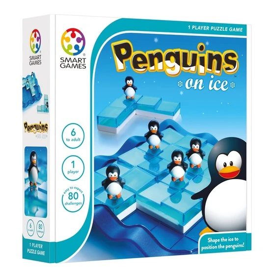 SmartGames Penguins-on-Ice Denkspel Smart-games 3 SmartGames Penguins-on-Ice Denkspel Smart-games