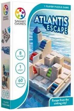 Smart Games SmartGames Atlantis-Escape Denkspel Smart-Games -Beste Speelgoed Winkel smartgames atlantisescape atlanties escape denkspel smart games sg442 1