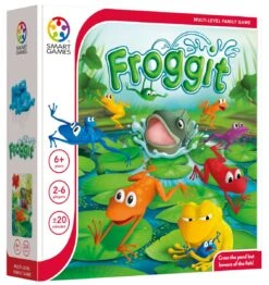 SmartGames Froggit Familiespel Smart-Games -Beste Speelgoed Winkel smartgames froggit sgm501 smart games familiespel 1
