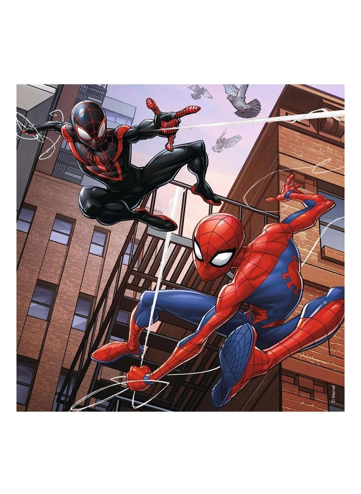 Spiderman Puzzelbox Ravensburger 3 X 49 Stukjes 4 Spiderman Puzzelbox Ravensburger 3 X 49 Stukjes - Afbeelding 2