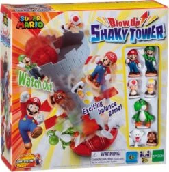 Epoch Super Mario Blow Up Shaky Tower – Kinderspel