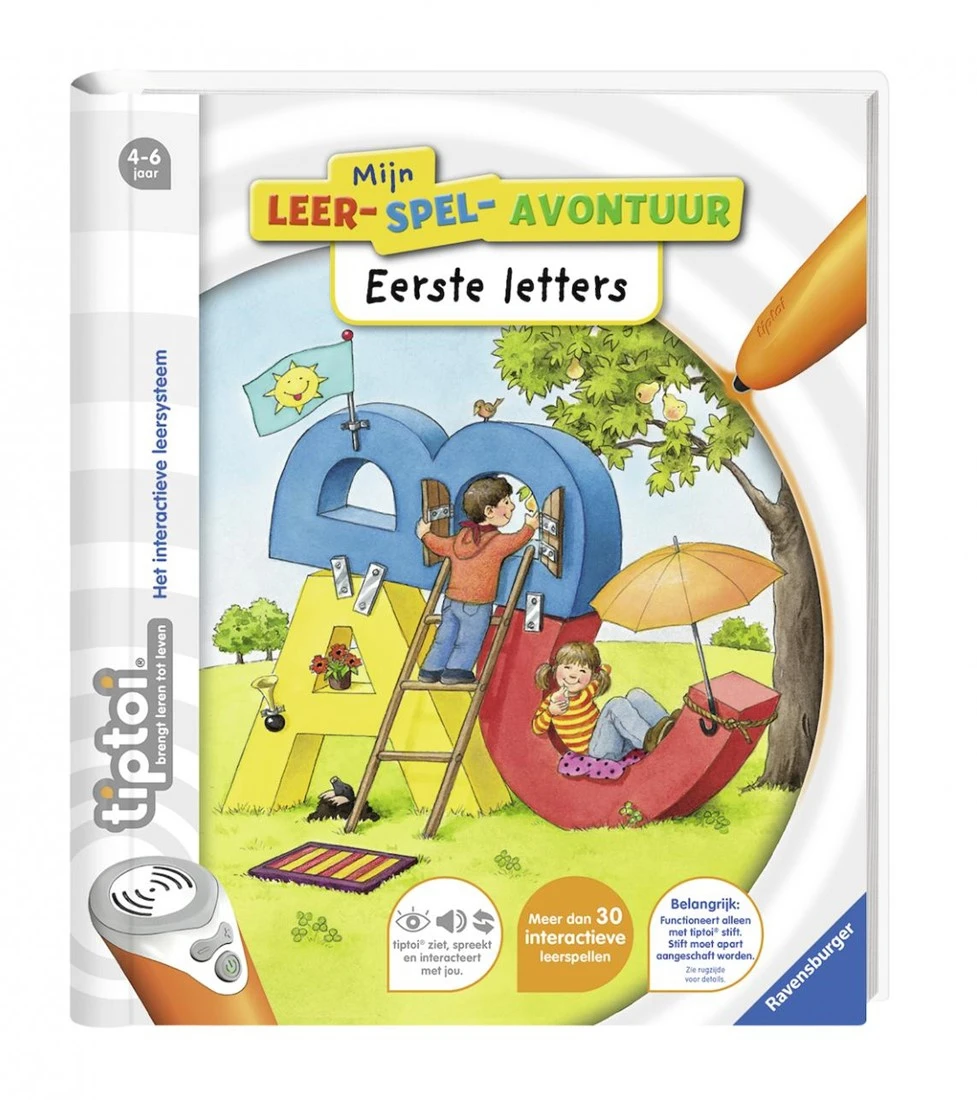 Tiptoi Boek “Mijn Leer-spel-avontuur: Eerste Letters” 3 Tiptoi Boek “Mijn Leer-spel-avontuur: Eerste Letters”